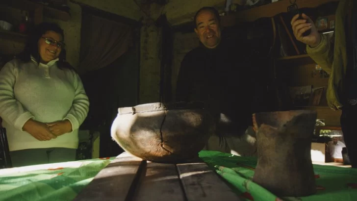 Vecinos guardan restos de cerámica con la ilusión de crear un museo en Monje