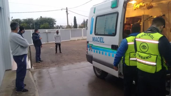 Llegaron trabajadores desde Buenos Aires y los esperaron con un control sanitario