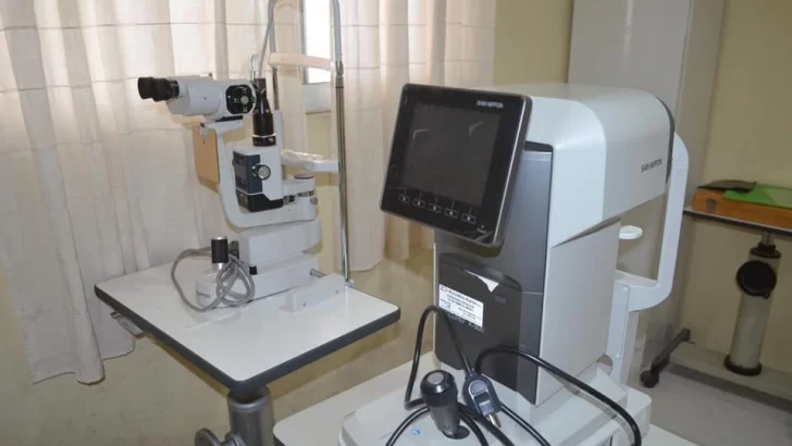 Timbúes invirtió más de un millón de pesos en equipos de oftalmología