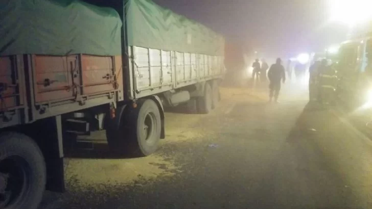 Liberaron el tránsito en la A012 luego del choque en cadena