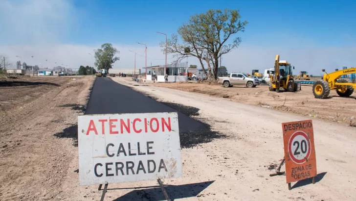 Avanzan a buen ritmo las obras del puesto sanitario y de control en Timbúes