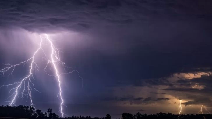 Rige un alerta meteorológica por tormentas fuertes en la región