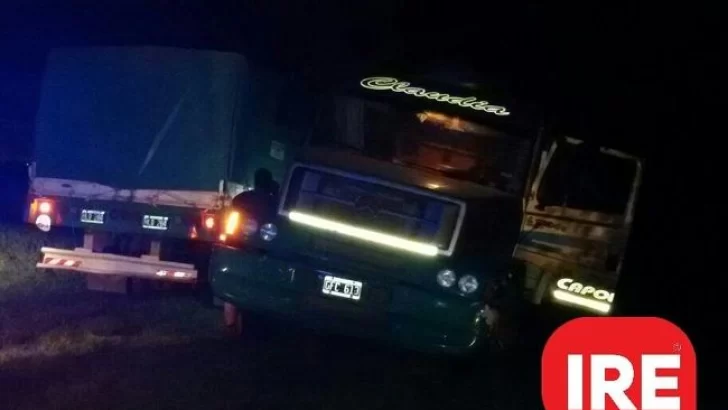 Volcó un camión con cereal sobre Autopista Rosario – Santa Fe