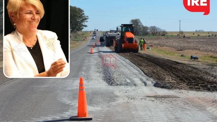 Clérici gestionó obras en la ruta 178 para Villa Eloisa ente Vialidad Nacional