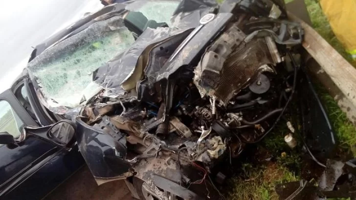 Urgente: grave accidente en la Autopista a la altura de Maciel