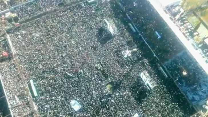 Cristina lanzó Unidad Ciudadana en el estadio de Arsenal