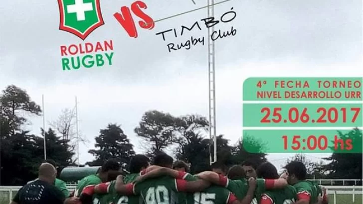 Timbó Rugby Club visitará a Roldán el domingo a las 15
