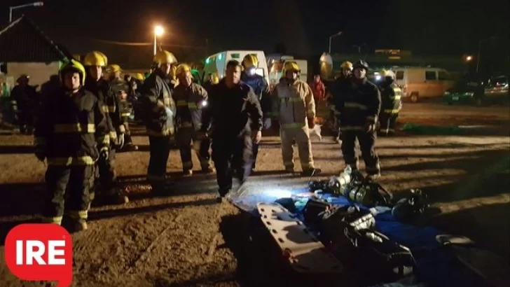 Espectacular simulacro en Oliveros en la capacitación regional