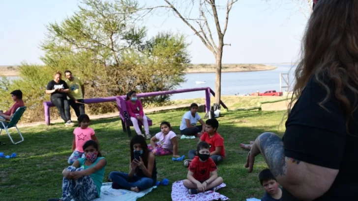Unos 30 niños disfrutaron aprendiendo del medio ambiente en Aragón