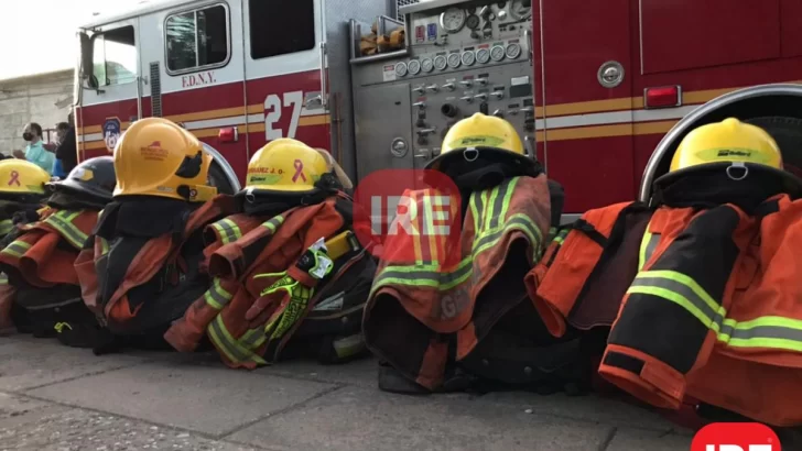 Serodino presentó la nueva autobomba con caravana y un emotivo acto