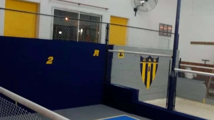 Inaugurarán la cancha de bochas sintética: “Quedó tremenda”