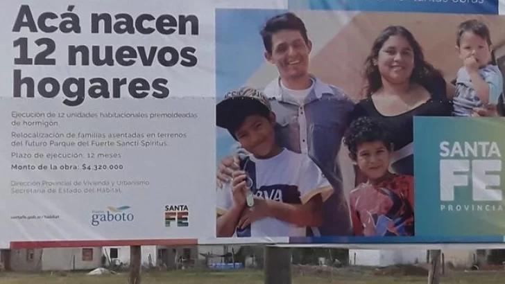 Empiezan a construir viviendas para reubicar familias del Fuerte