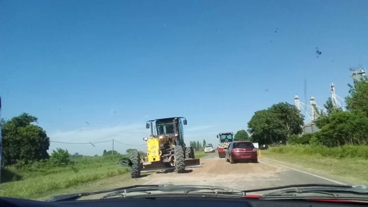 Dos años después del arreglo de la ruta 95 volvieron los trabajos