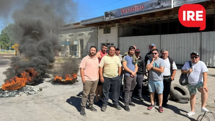 Despidos de choferes y paro en la empresa Serodino que hoy no circula