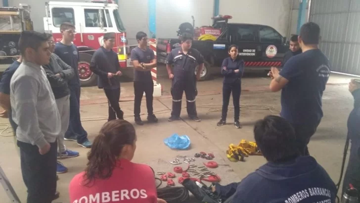 Los bomberos de Barrancas son anfitriones del encuentro regional