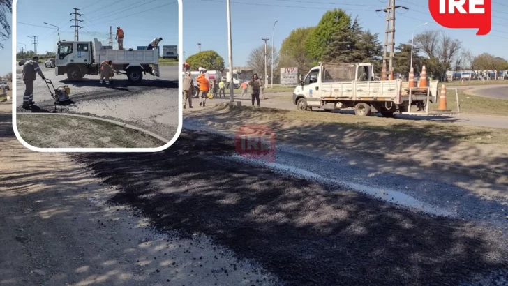 Vialidad comienza los arreglos en el cruce de Ruta 11 y 10 y habrá desvíos hacia La Ribera