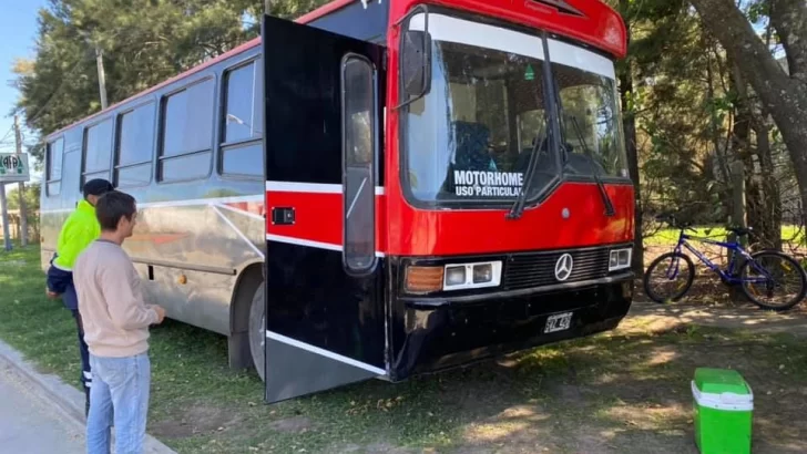 Serodino adquirió un motorhome para los trabajadores del control