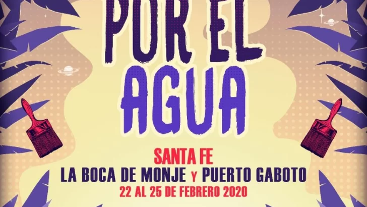 Monje y Gaboto se unen para el festival de arte por el agua