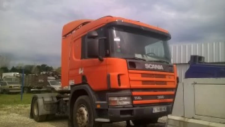 La comuna de Oliveros suma a la planta un camión Scania