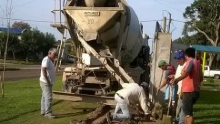 Comenzaron obras para cercar el Jardín de Carrizales