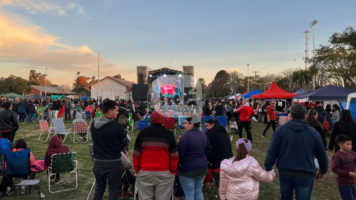 Maciel despide el año con un evento a pura música en el predio del ferrocarril