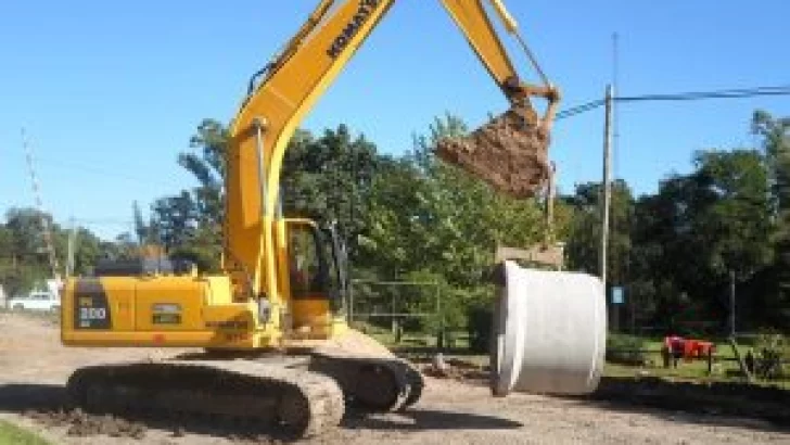 Serodino: avanzan las obras sobre la Ruta 91