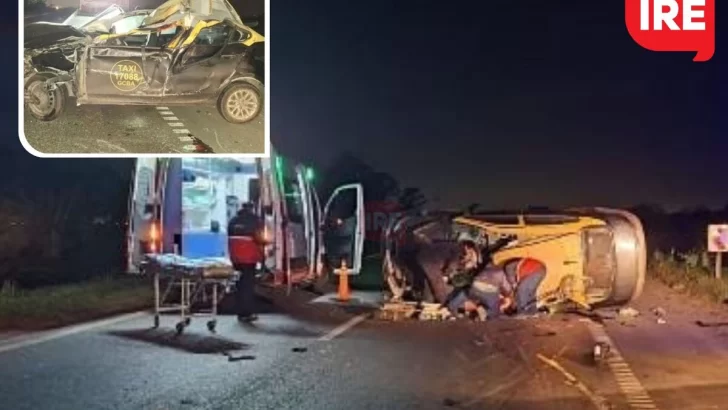 Un auto se metió bajo un camión en autopista: El conductor perdió un brazo