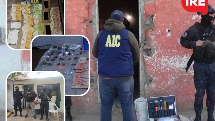 Allanaron dos casas en Puerto: Secuestraron droga y hay cuatro detenidos