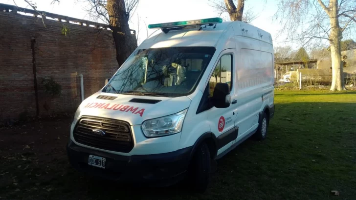 El SAMCo de Gaboto reemplazó su ambulancia por una más equipada