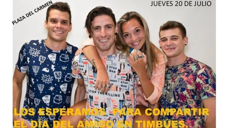 Festejos por el día de amigo y presentación de la nueva ambulancia