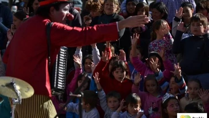 En una hermosa propuesta, los niños de Pueblo Andino celebraron su día