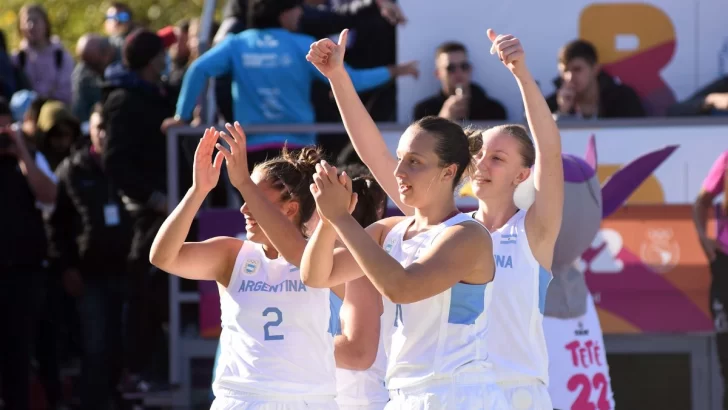 Argentina ganó con Ange Giacone en el debut del 3×3 de los juegos Suramericanos