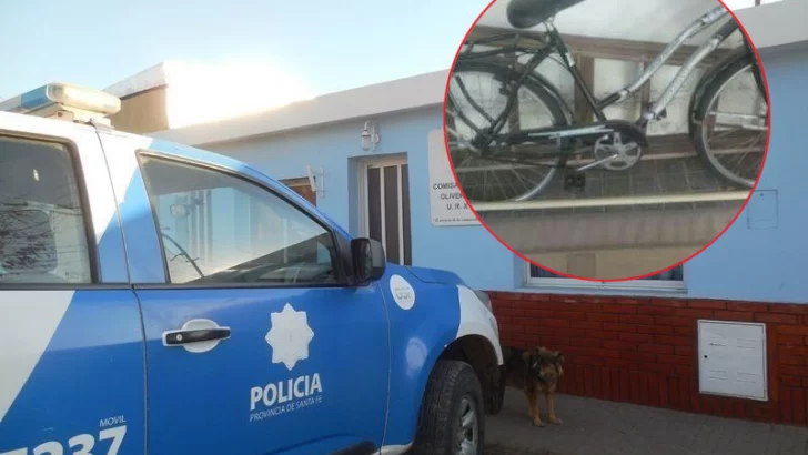 Oliveros: Se levantó para ir a trabajar y descubrió que le habían robado la bici
