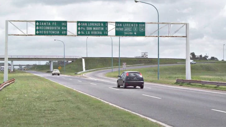 Licitaron la repavimentación de la autopista Rosario Santa Fe