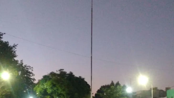 Los inspectores izaron la bandera en el corazón de Maciel