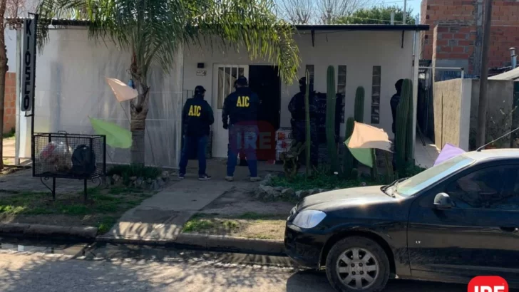 Una detenida y secuestro de droga en un allanamiento en Barrancas