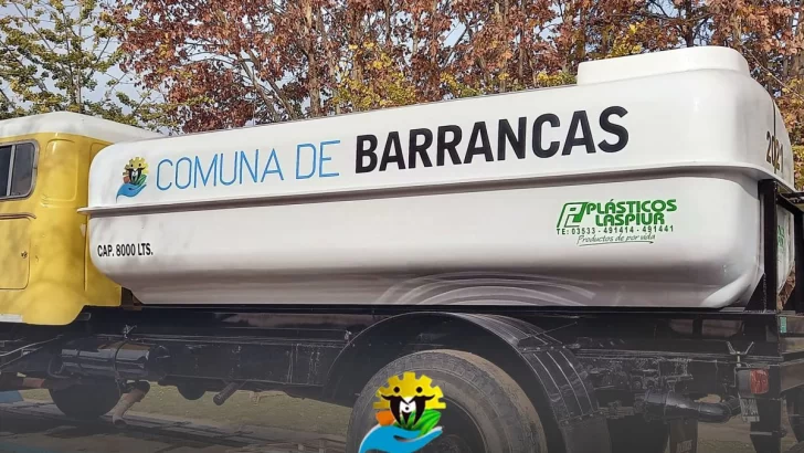 Barrancas sumó a su flota un nuevo equipo tanque para riego