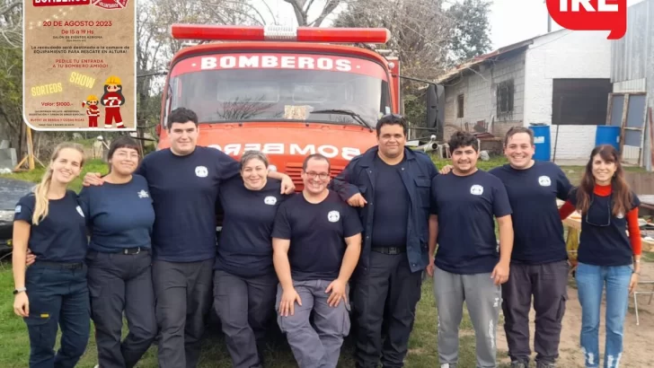 Todos invitados este domingo al gran Té Bingo para apoyar a los bomberos de Andino