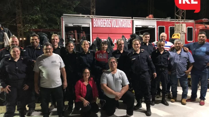 El cuartel de bomberos de Andino cumplió su primer año con más de cien intervenciones