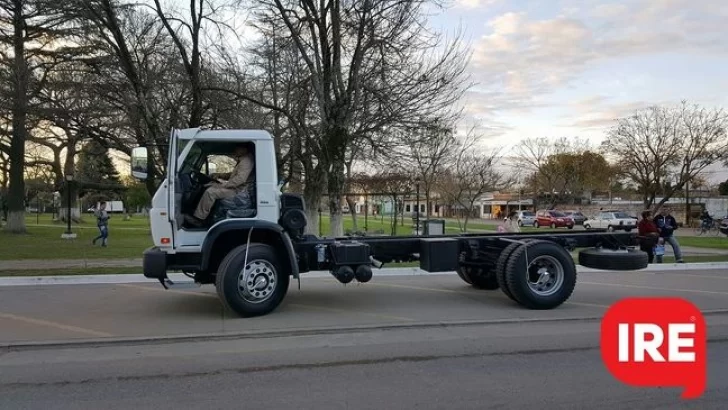 Arribó el nuevo camión del plan Equipar a Puerto Gaboto