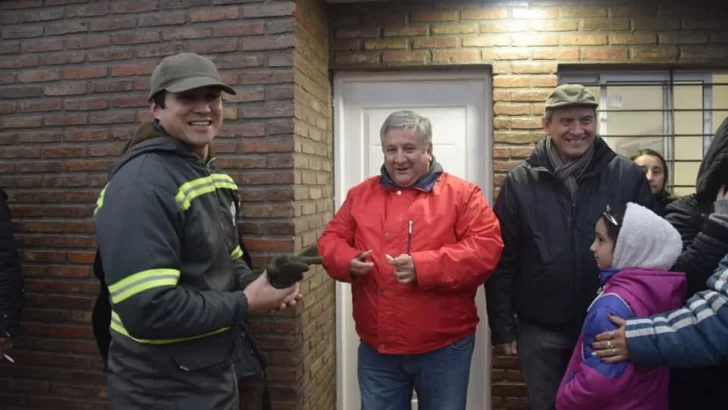 “Estoy más que feliz” definió el trabajador que ganó una casa