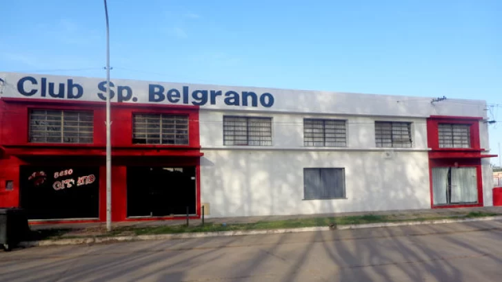 El club Sportivo Belgrano recibirá aportes para el techo
