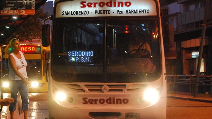 Anunciaron nuevos horarios de colectivo para Serodino y Carrizales