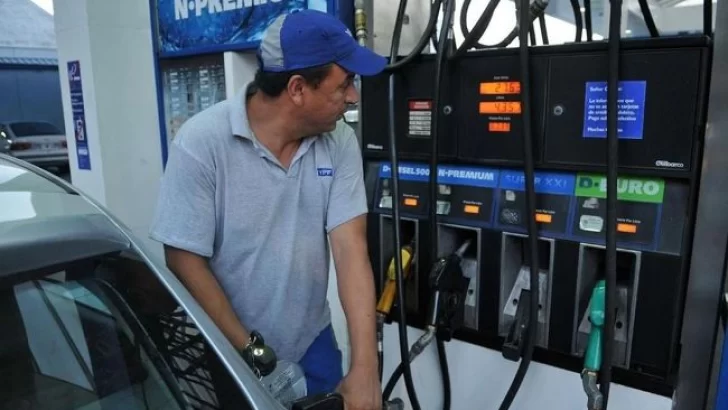 Los combustibles aumentarán un ocho por ciento