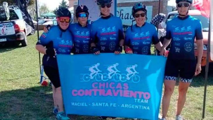Mujeres del Team Contraviento debutaron en el Campeonato de la Ruta 9