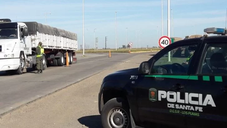 Intensifican el control de camiones que ingresan a la provincia