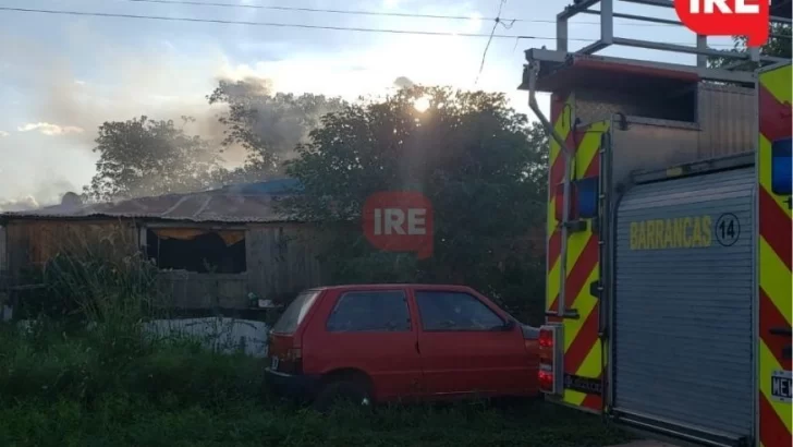 Un nene de cinco años jugaba con un encendedor y prendió fuego la casa de su tía