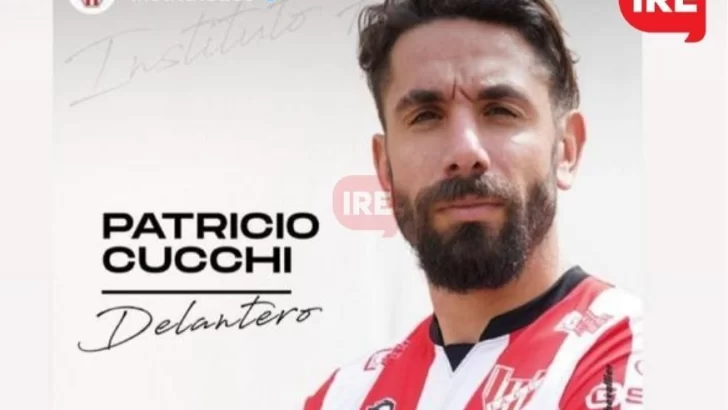 Patricio Cucchi se desahogó en la victoria de Instituto