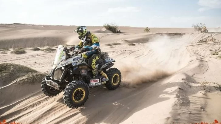 El sanlorencino Fantoni ya corre su sexta etapa en el Dakar