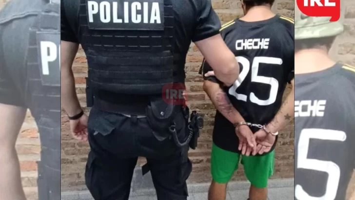 Discutió con su pareja, le tiró piedras a su casa y terminó detenido por agredir a la policía